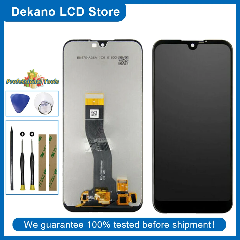 Pantalla LCD t&aacute;ctil para Nokia 4,2 TA-1184 TA-1133 TA-1149, 5,71 ", montaje de digitalizador, LCD de repuesto + herramientas, regalos-0