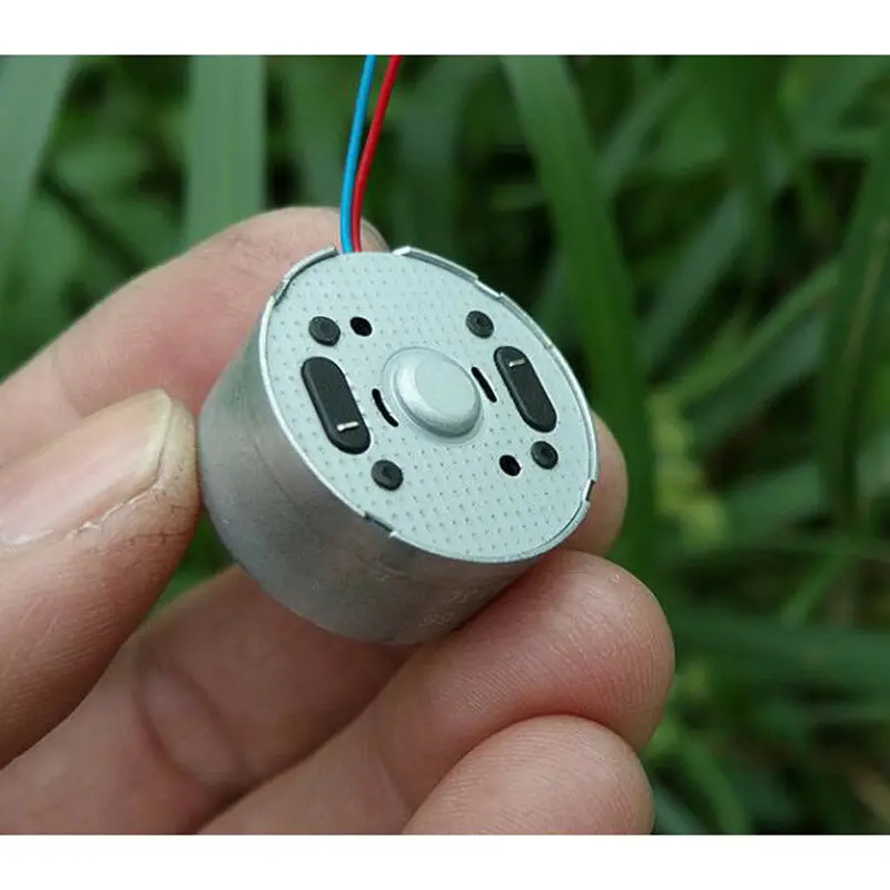 ]Micro Mini 300 DC Motor 6V-9V 7.2V 9V 6500RPM Small Tiny Electric Type Car Boat Ship Model Solar Panel Experiment | Обустройство