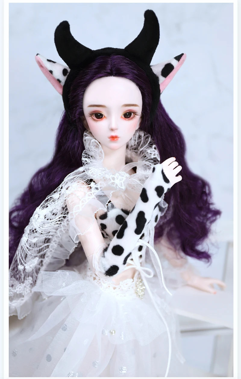 DBS 1/3 BJD Macchiato, ChengMingLan 12 Китайский Зодиак механические соединения тела, включая волосы, глаза, одежда 62 см высота девочек ледяной, SD