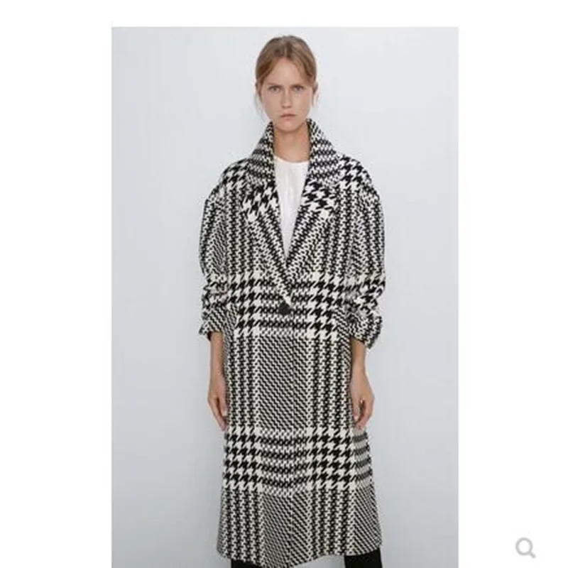 Kpop женские куртки зимняя женская одежда 2019 винтажные Модные клетчатые