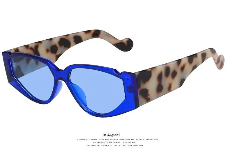 

Vintage Punk Sunglasses Women Luxury Fashion Square Sun Glasses Men Retro Red Leopard Steampunk Cat Eye Glasses Shades UV400