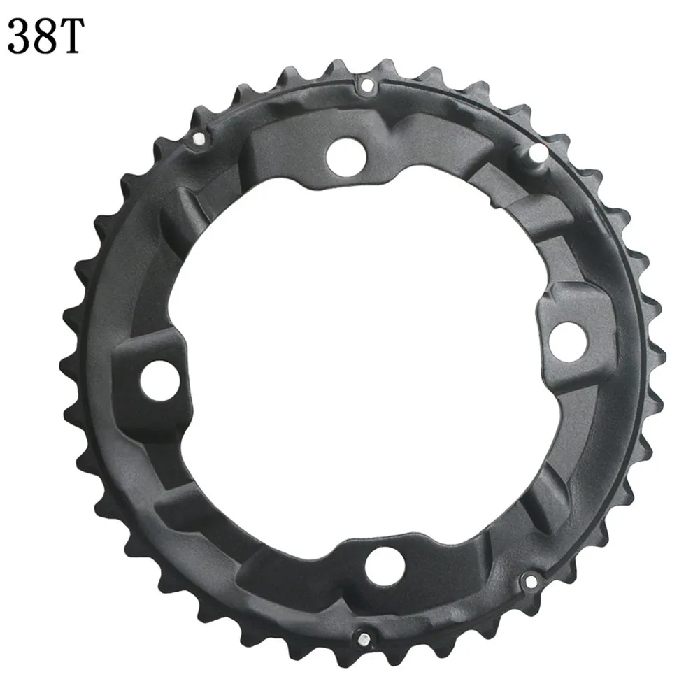 

64/104BCD Mountain Bike Chain Link Lightweight Durable Dazzling 26/28/36/38T Narrow Tooth Chain Link Bicycle Crankset Repair Kit