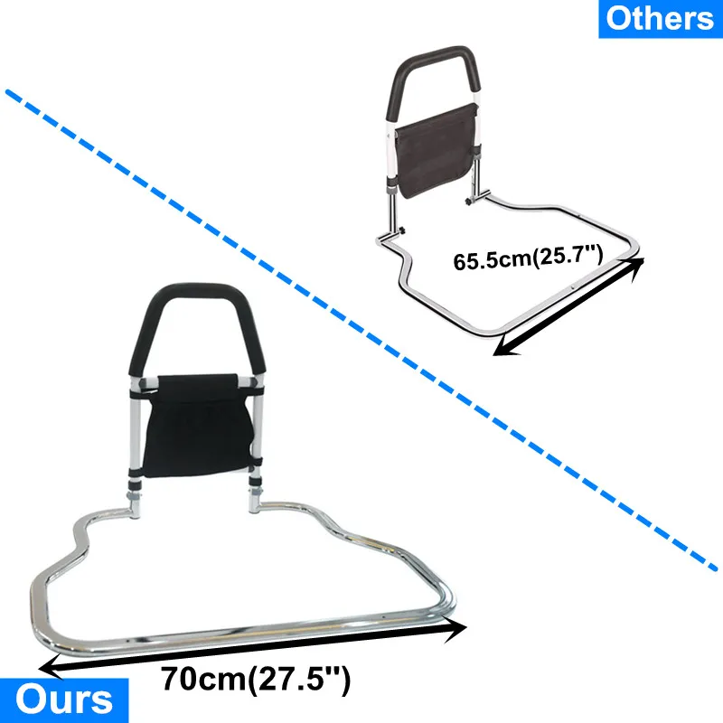 Поручни для кровати пожилых людей больничная вспомогательная балка с карманом
