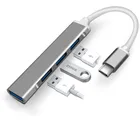 Концентратор USB C концентратор USB 3,0 Тип C мультиразветвитель 4 порта OTG Macbook Pro 13 15 Air Mi Pro Аксессуары для компьютера HUAWEI