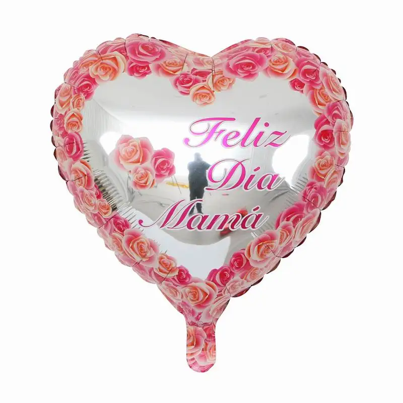 10 шт. 18 дюймовые испанские шарики из фольги разных форм с надписью I Love You Mom