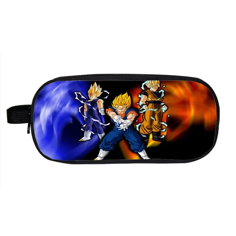 Японский аниме Dragon Ball косметический чехол с карандашом для мальчиков и девочек школьные сумки Goku детский чехол стационарная сумка, школьные принадлежности