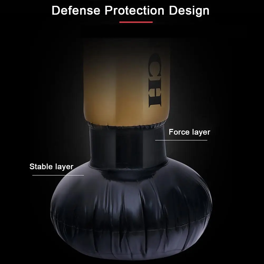 

Boxing Punching Bag Inflatable Boxing Column Adult Children Fitness Decompression Tumbler Thickening Punching Bag Kick Training
