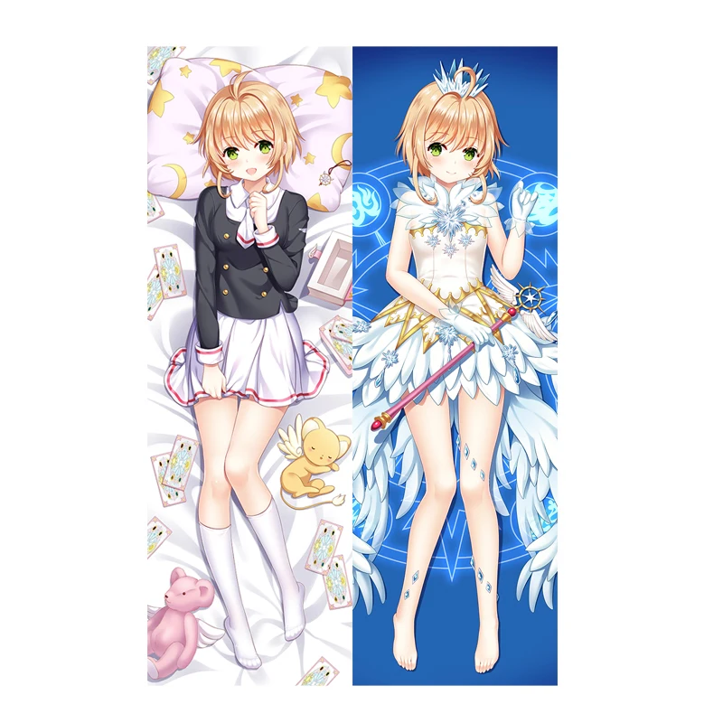 

Cardcaptor Sakura Kinomoto Sakura Game Dakimakura Hugging Body Pillow Case Otaku Pillow Long Cushion Cover Cosplay Holiday Gifts