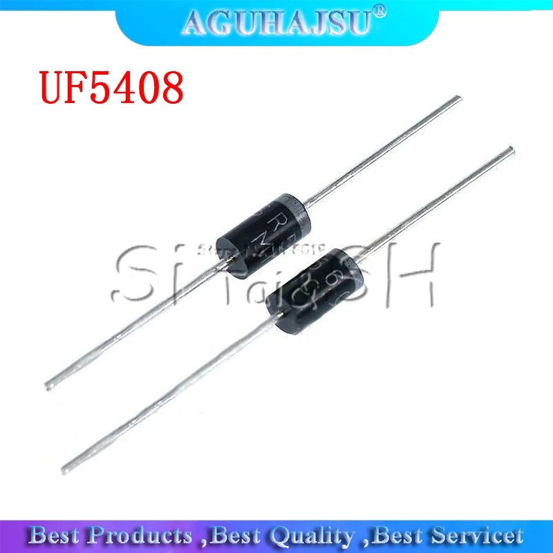 20 шт. UF5408 TUN-27 DO27 выпрямительный диод |