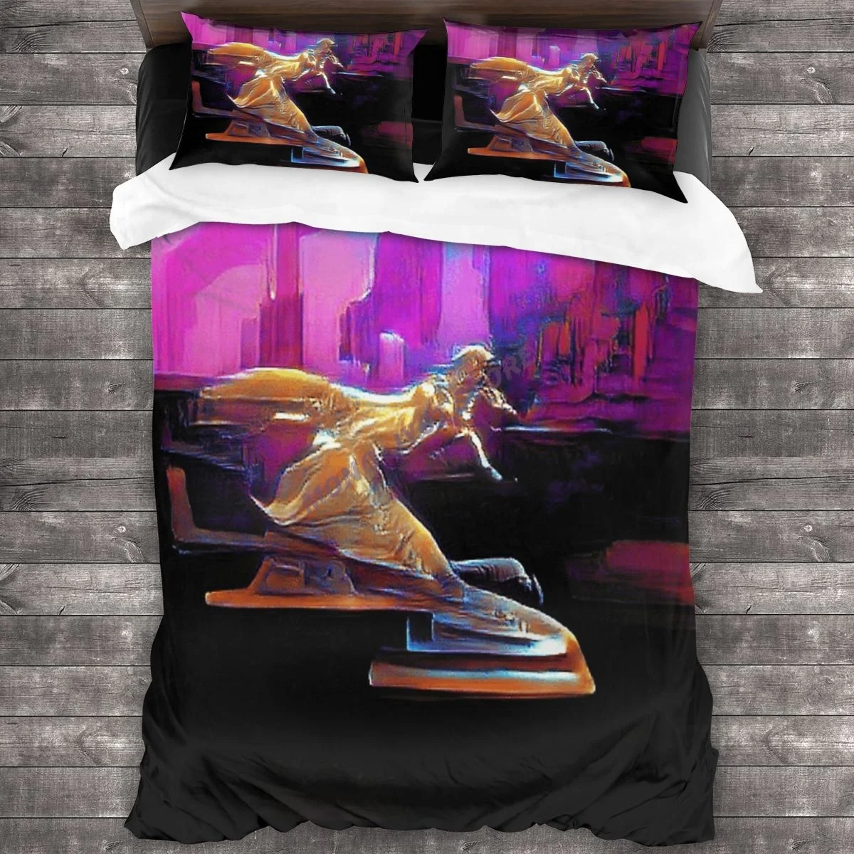 

AI-Era Hood Ornament Bedding Set Duvet Cover Pillowcases Comforter Bedding Sets Bedclothes
