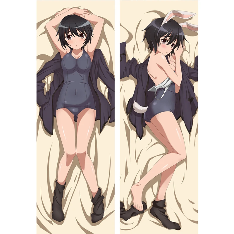 Страйк ведьмы аниме девушка Gertrud Barkhorn Perrine Clostermann длинная подушка для тела чехол с