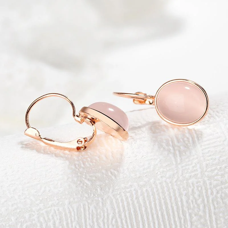 Женские серьги с эллиптическим камнем кошачий глаз серебро 925 пробы|Кулоны и