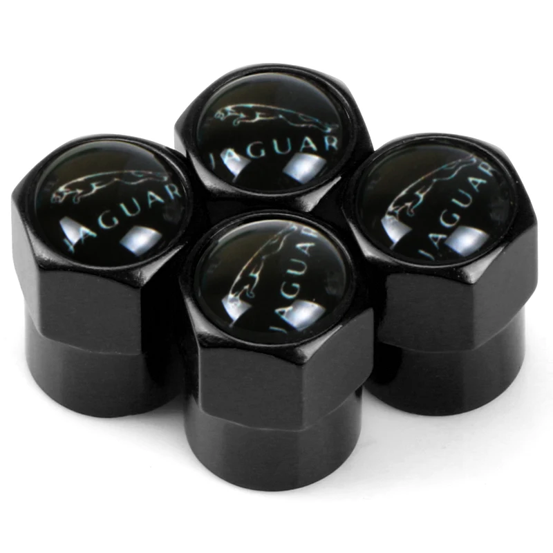 Цветные колпачки на клапан шины автомобиля 4 шт. чехлы штоки для Jaguar XE XF XJ F-Type F-Pace