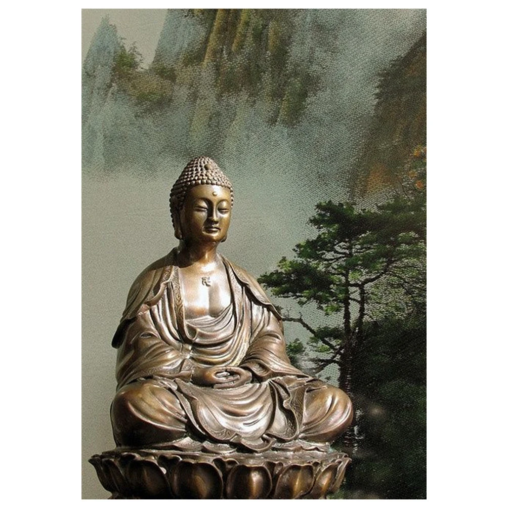 

Набор для вышивки крестиком 11 карат с изображением Будды