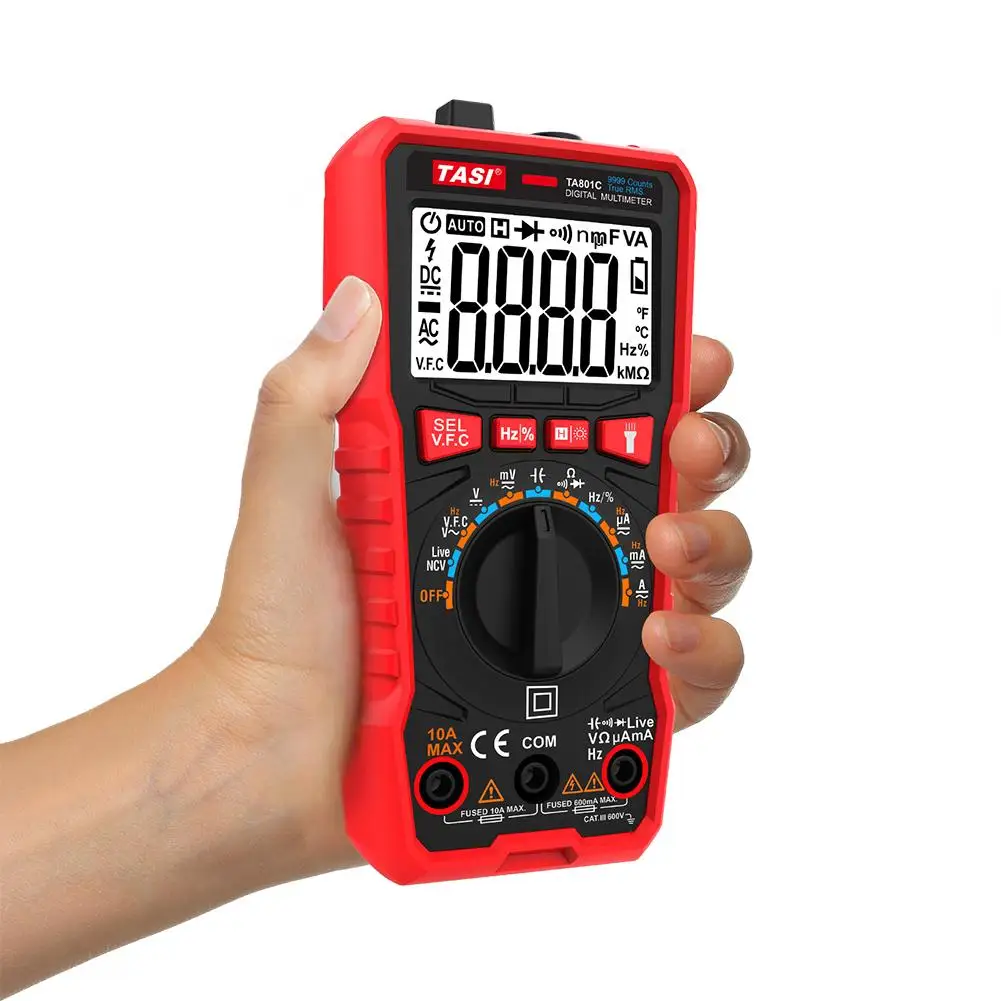 Цифровой мультиметр с автоматическим выбором диапазона измеритель