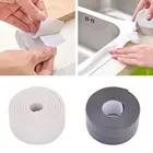 Уплотнительная лента для ванной, кухни и душа, 3,2 м, водонепроницаемая лента для прессования, самоклеящаяся водостойкая лента из белого ПВХ для раковины и ванны