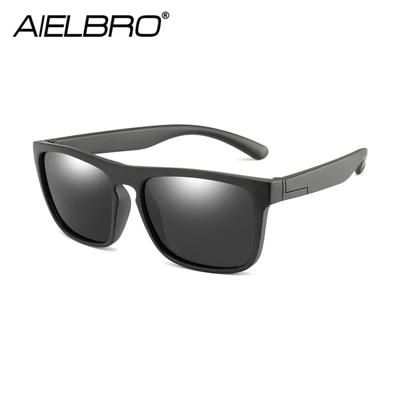 AIELBRO 2021 New Kids Polarized Children Sunglasses Boys Girls Cycling Goggle 1.5-11 Years Kids Glasses Safety Glasses Baby images - 6