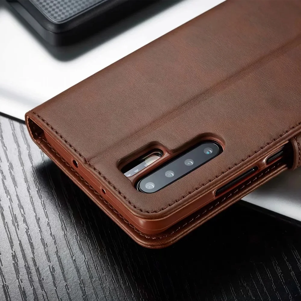 Luxury Leather Case for HUAWEI P40 P30 P20 Pro Lite P Smart 2019 Wallet Flip Cover Mate 10 20 30 Pro Lite  Y5 Y9 with Card Slots