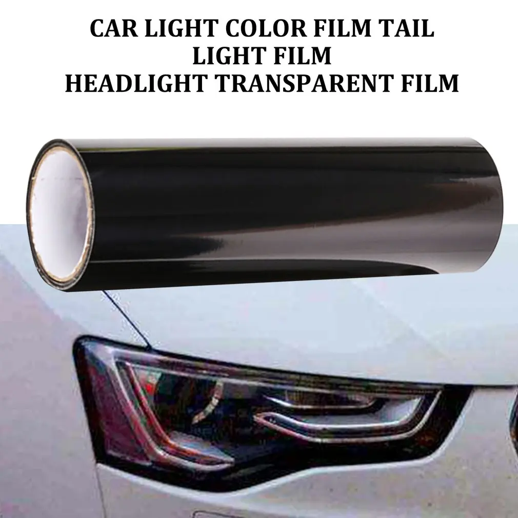30 см * 50 Автомобильные фары цветная пленка задний фонарь прозрачная хамелеон