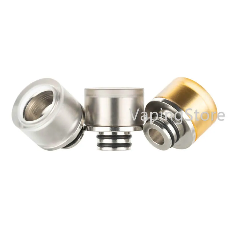 Металлический дрип тип Cobra Delrin 510 с широким отверстием для Geekvape Zeus Nano/Crown 5 V Sub Ohm