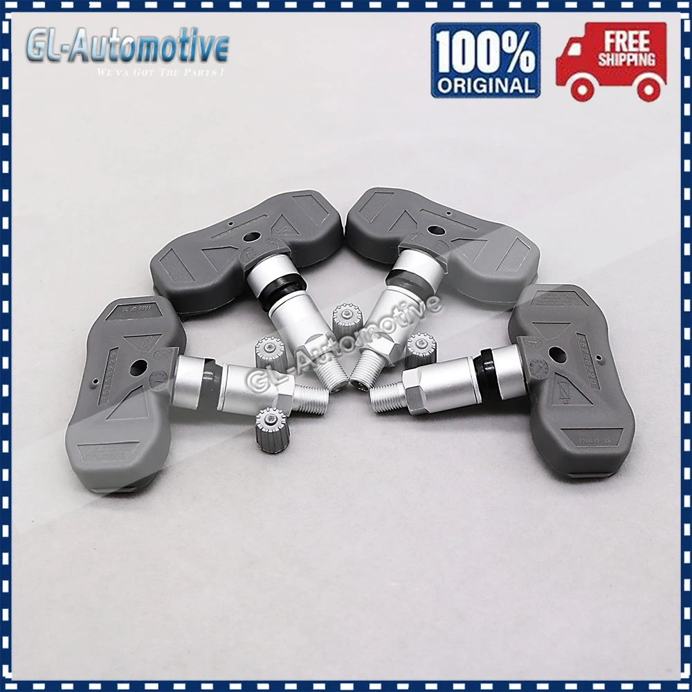 Набор (4) TPMS 25758220 датчик давления в шинах для 05-09 Chevy Corvette Cadillac STS XLR | Автомобили и