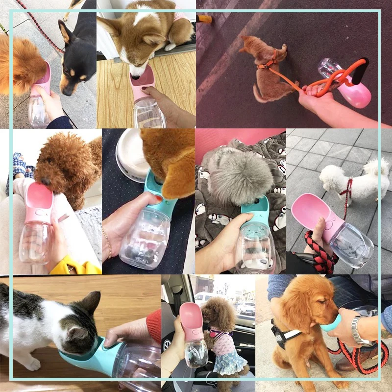 

Portable Pet Dog Water Bottle For Large Small Dogs Leakage-proof Travel Puppy Drinking Bowl Outdoor Water Dispenser Dog Feeder