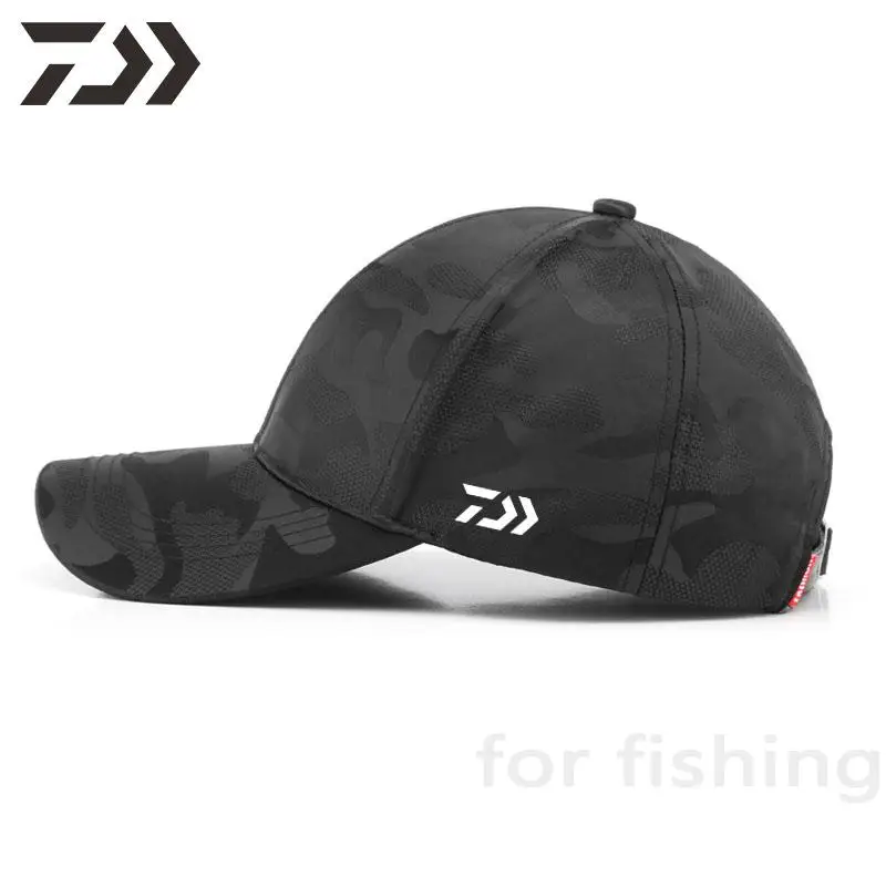 

New Unisex Hat Daiwa Fishing Caps Casual Camouflage Mountaineering Fishing Hat Sunshade Outdoor Sports Baseball Cap Men Sun Hats