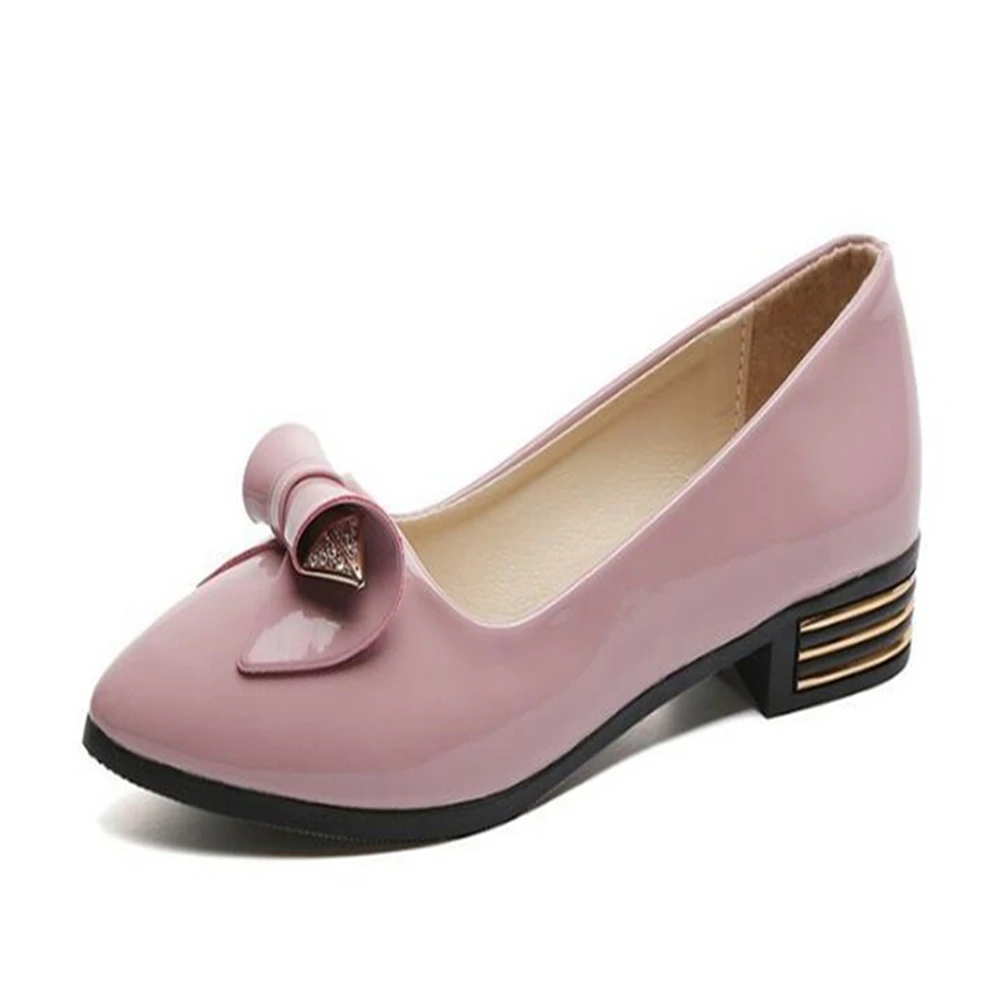 Милые туфли-лодочки женские дизайнерские лоферы из искусственной кожи Женская