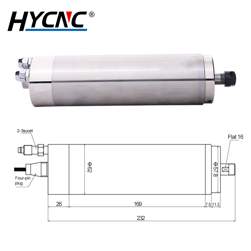 Фрезерный станок с ЧПУ 40000 кВт постоянным крутящим моментом металлическая форма