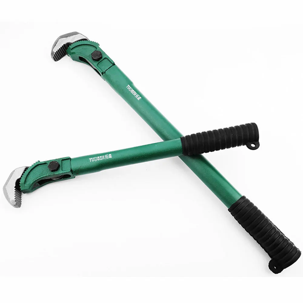 

17 дюймов промышленный ключ для труб 45 # Бытовой Универсальный Быстрый двухфункциональный Многофункциональный гаечный ключ для водопроводн...