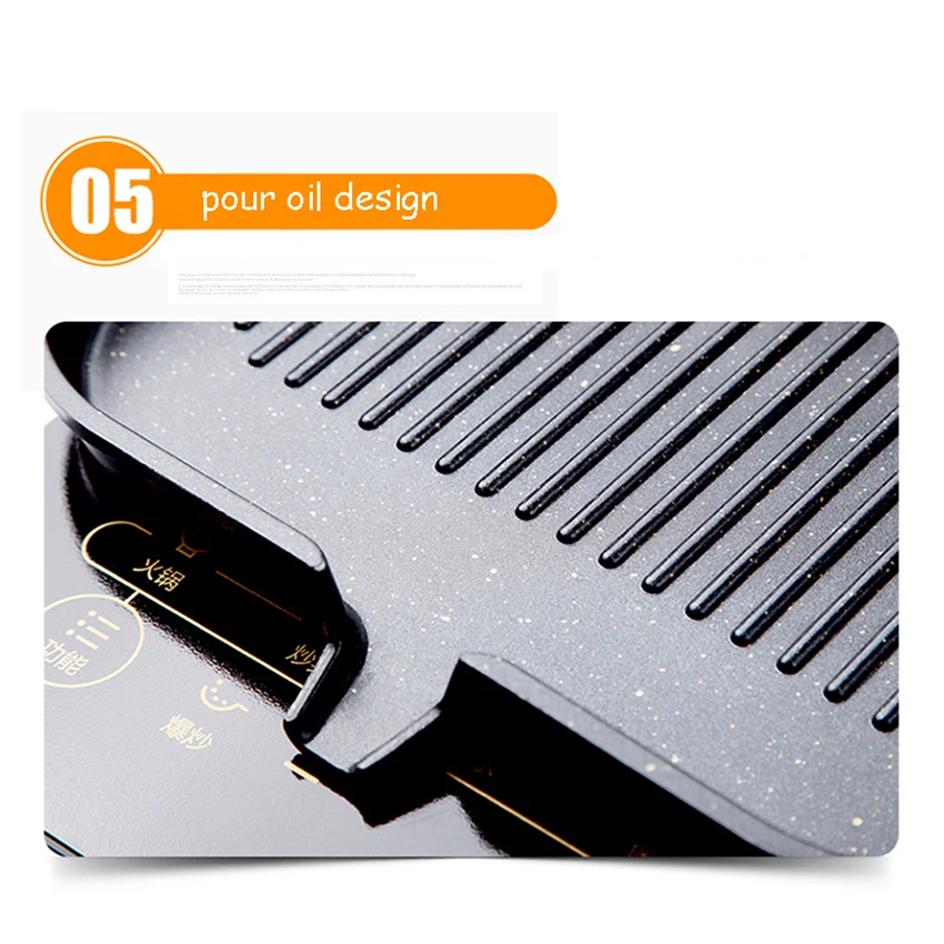 1 Набор антипригарных поднос для жарки индукции Плита непригорающий бездымный