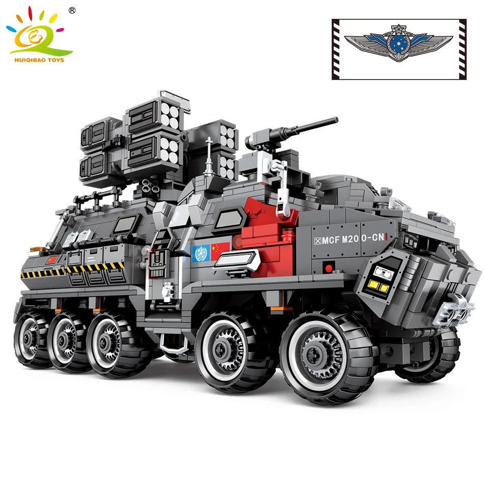 1925 шт городской полиции бродячая земля колесики строительные блоки военный