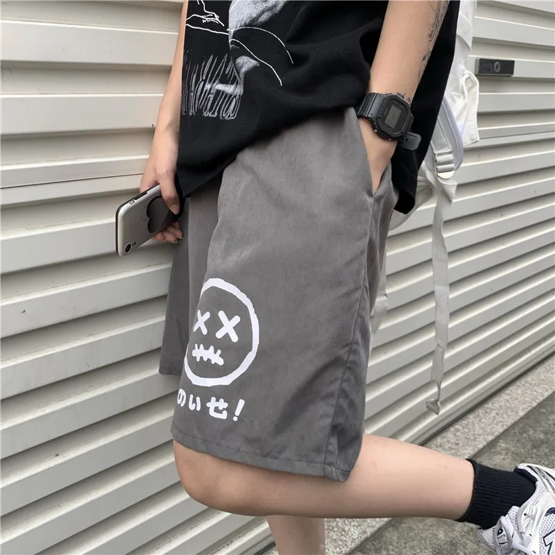 

HziriP Korean Chic Fashion Solid Color High Waist Thin Women Summer 2021 Hot Wide-Leg Five-Point Trend Loose Casual Shorts