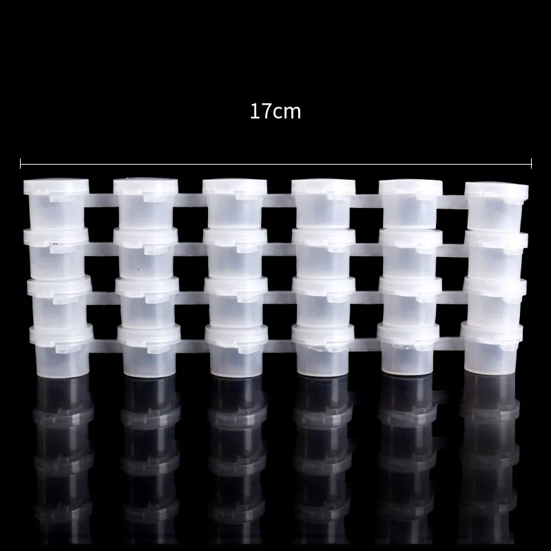 Factory Outlet 6pcs 3ml 6 Joint Pigment Container Box Painting Acrylic Paint Supplies for Drawing Art School | Канцтовары для офиса
