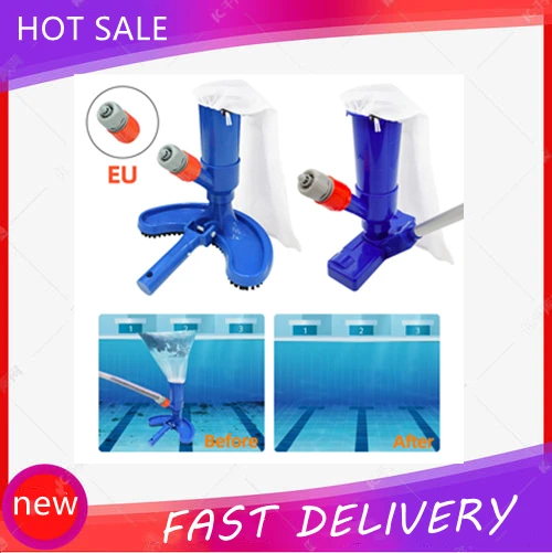

Eu Swimming Pool Vacuum Cleaner Cleaning Disinfect Tool Set Suction Head Pond Fountain Spa Swimming Pool Vacuum Cleaner Brush