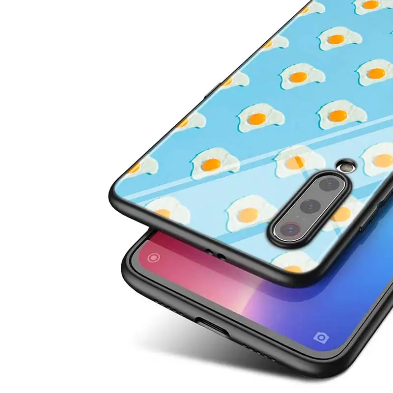 

Egg Funny Cute For Xiaomi Mi Note 10 Ultra 5G 9 SE 8 A3 A2 A1 6X Poco M2 Pro Play F1 Lite 5G Bright Black Phone Case