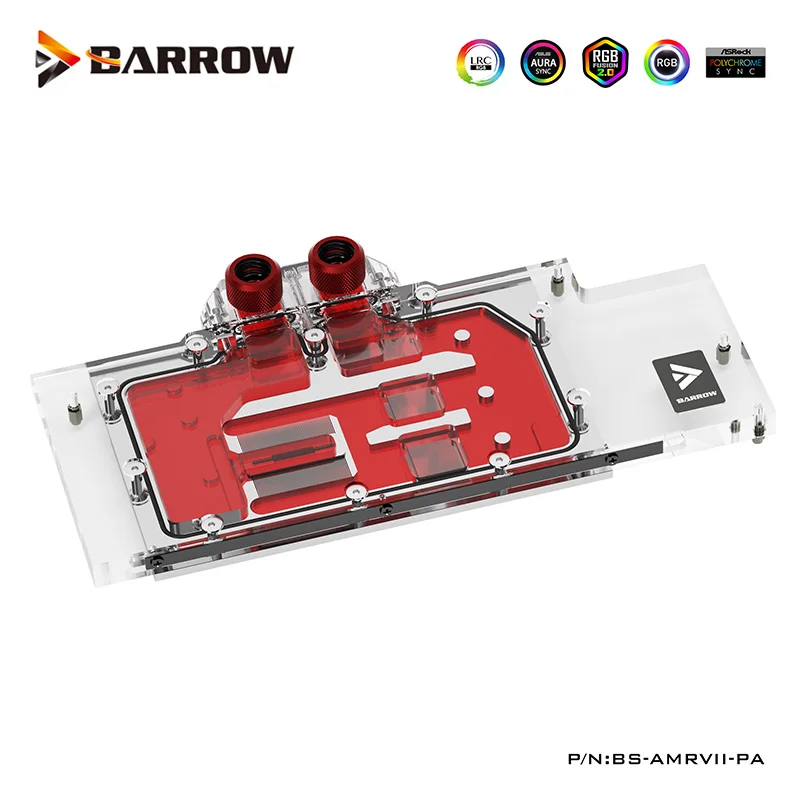 Курган GPU воды блок для AMD Radeon VII радиатор водяного охлаждения процессорный кулер