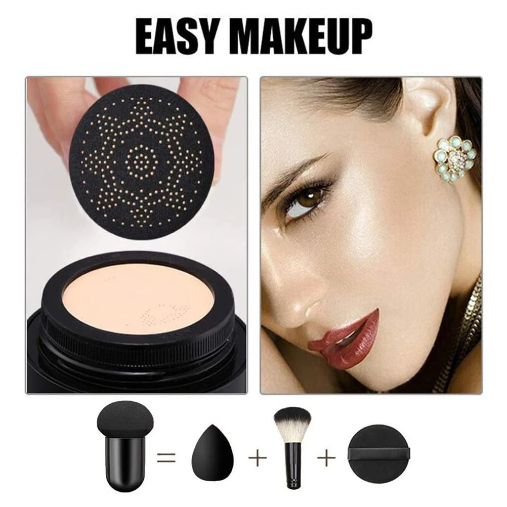 

CC Air Cushion Foundation Mushroom Head BB Cream Concealer Moisturizing Whitening Makeup Cosmetic Base Makeup Cosmetics
