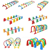 kindergarten plastic hurdle drilling cave arch plastic drilling feeling system training physical activity equipment outdoor toys