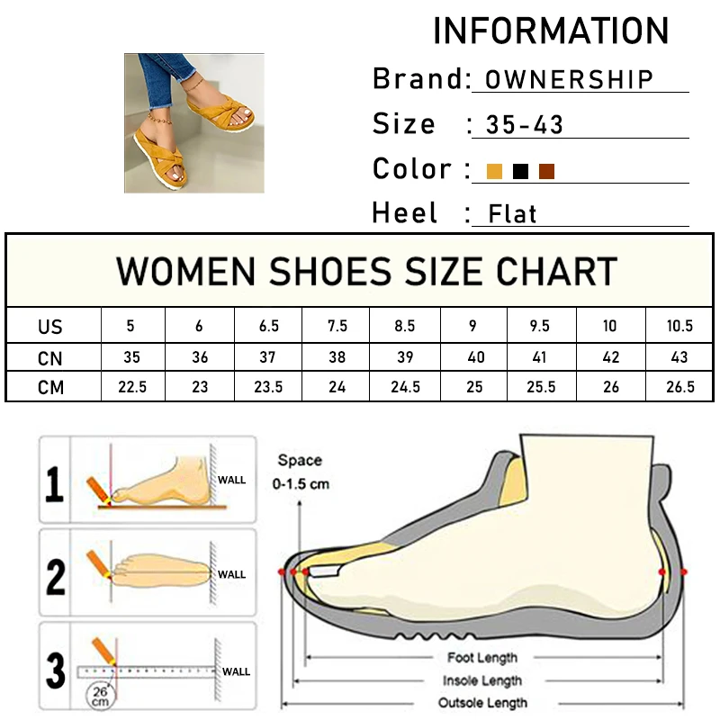 Женские шлепанцы из флока на платформе повседневные с открытым носком плоской