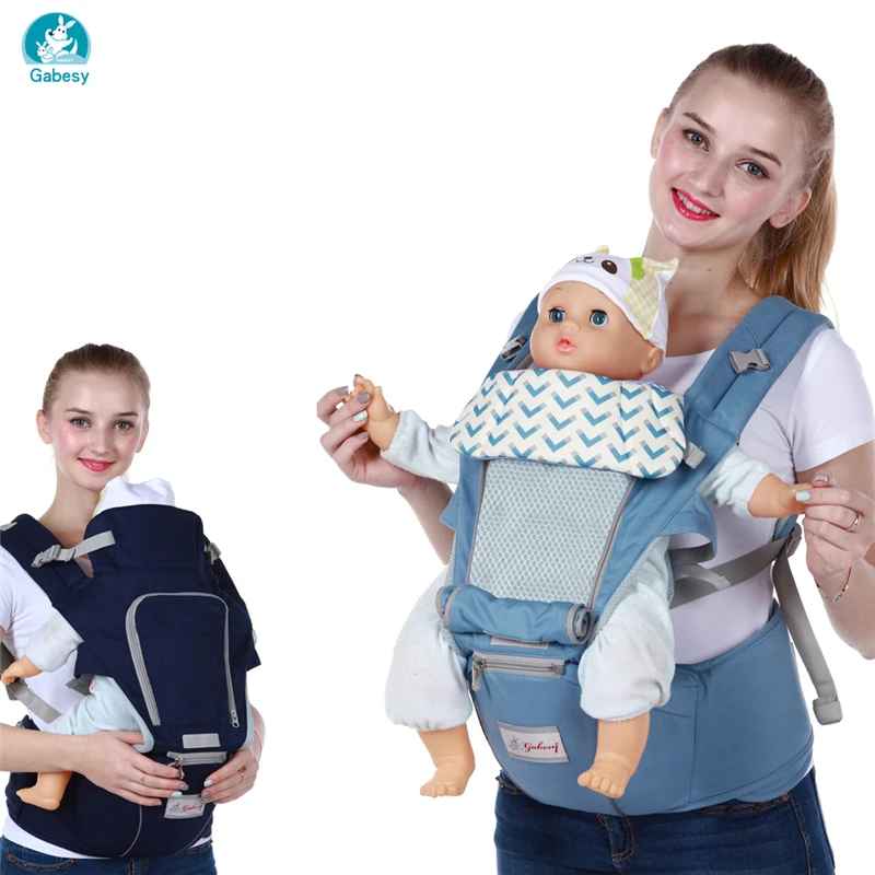Четыре сезона эргономичный рюкзак кенгуру младенческий Хипсит детский Слинг