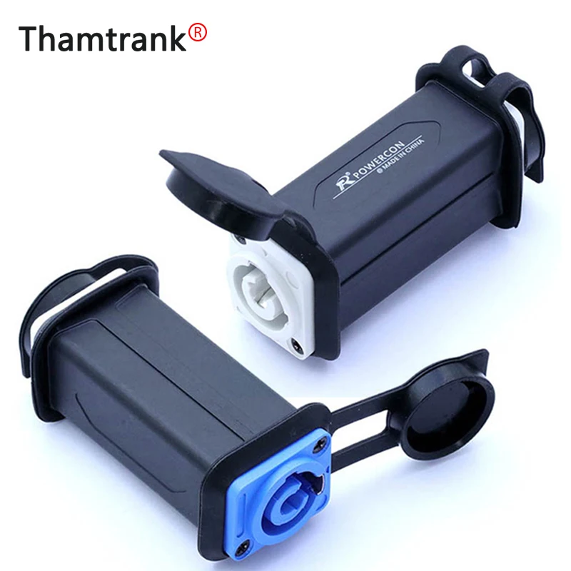 1 шт. LED водонепроницаемый PowerCon AC муфта адаптер соединитель расширителя 3PIN