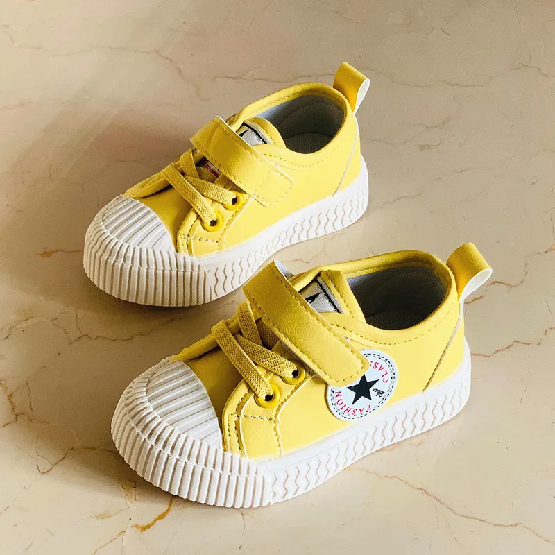 2019 модная детская повседневная обувь на плоской подошве для мальчиков и девочек