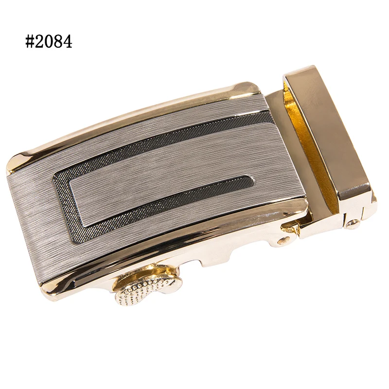 Автоматическая пряжка для ремня из сплава Ширина 3 5 см Мужская Роскошная золотая