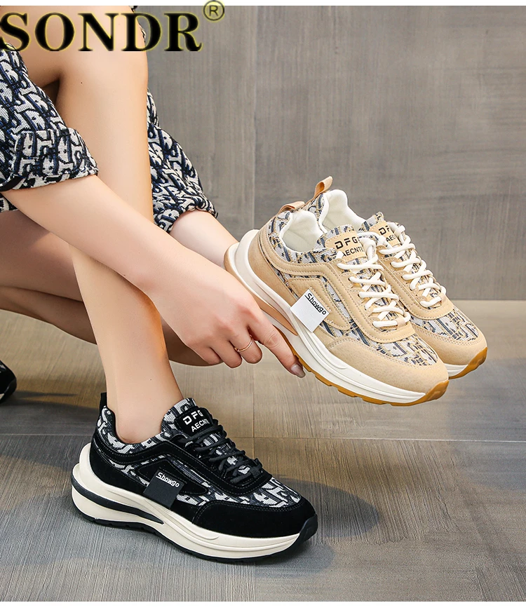 Летние модные женские кроссовки со скрытым каблуком женская повседневная обувь