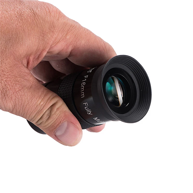 1.25inch F16mm 1,25 дюймов UW 80 градусов окуляр 11 мм 16 мм HD ультра широкоугольный полностью многослойный оптический объектив астрономический телескоп аксессуары - Цвет: 1.25inch F16mm