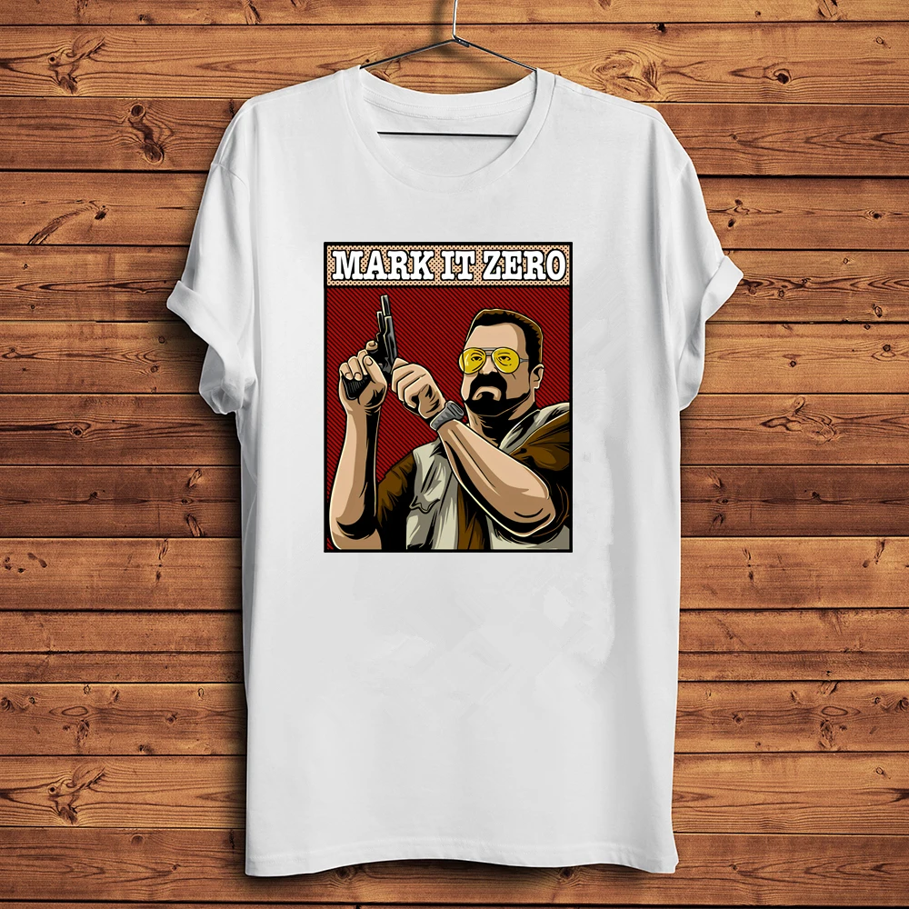 2020 большая футболка Lebowski отметьте это нулевой Фотографическая классные