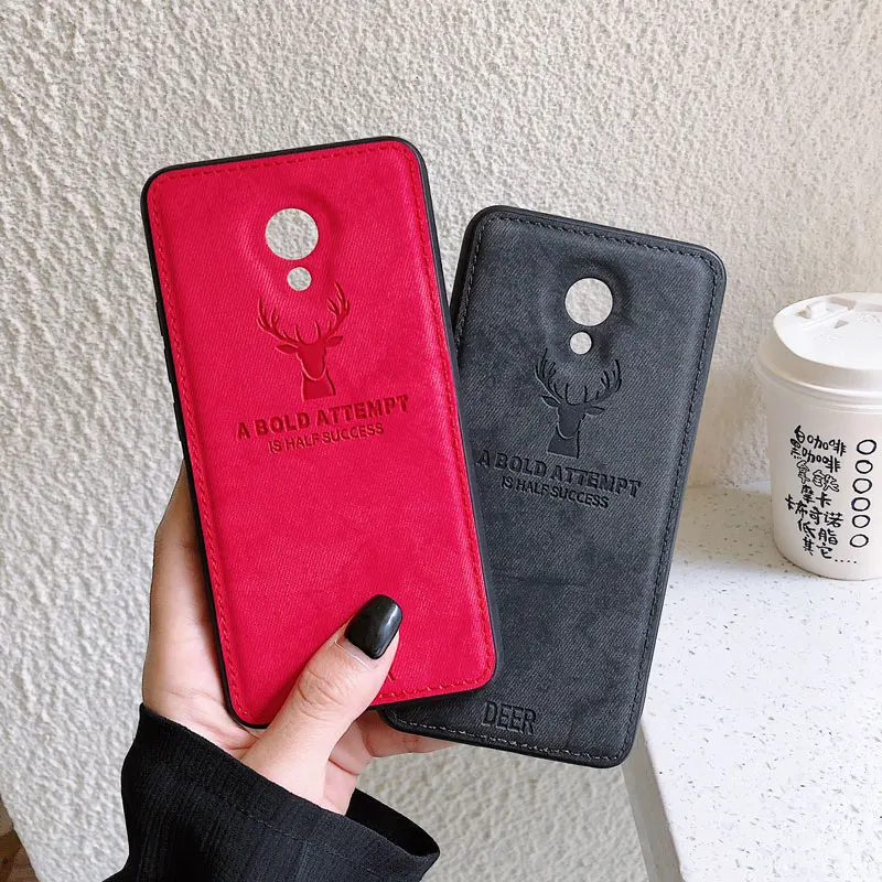 Олень узор ткани чехол для Meizu Meilan примечание 9 8 6 5 M16 плюс M16X V8 Pro X8 мягкой тканью чехол для Meizu M8 M6 M5 M9 Примечание M6S