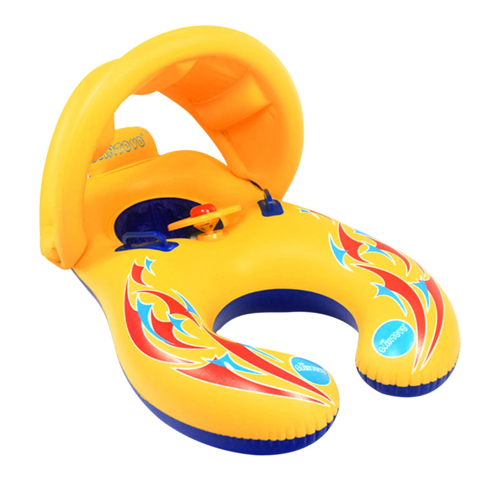 

Baby Swimming Float Ring Inflatable Swim Pool Double Raft Bathing Circle Children Swim Circle Safety Swimming Toys Swim Trainer