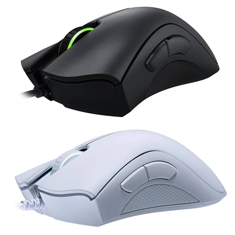 

Новая Проводная игровая мышь, мыши 6400DPI, оптический сенсор, 5 отдельных кнопок для геймеров